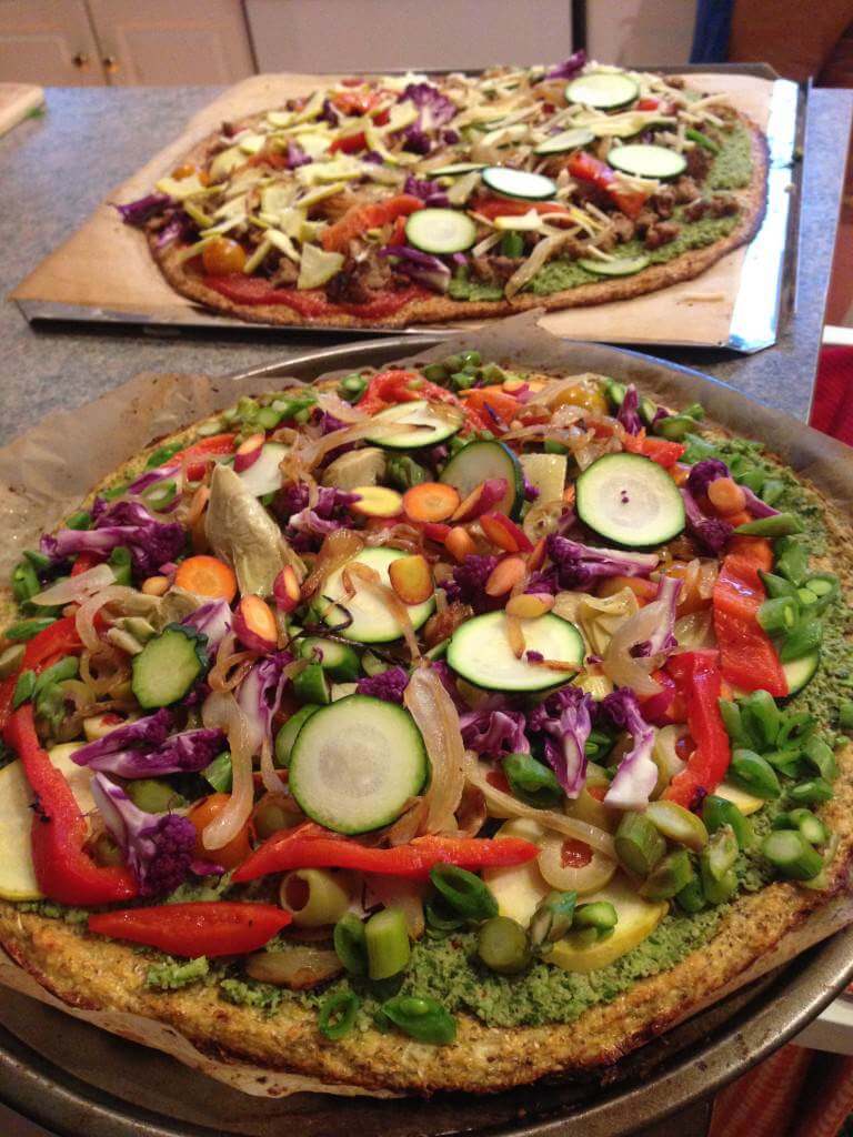 cauliflower crust pizza