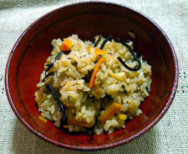 a hijiki gohan