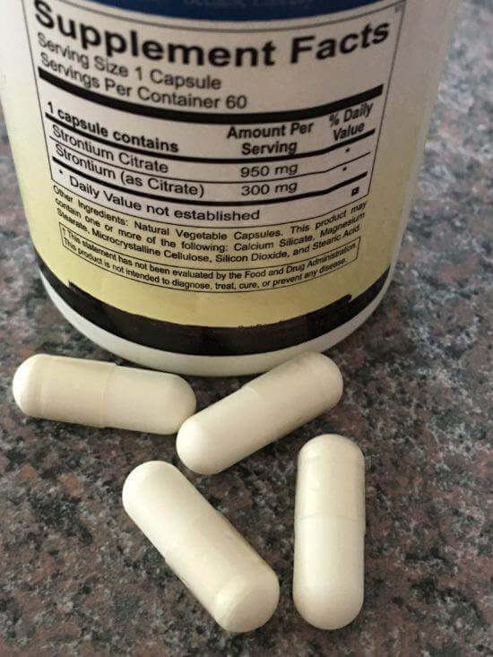 strontium supplements