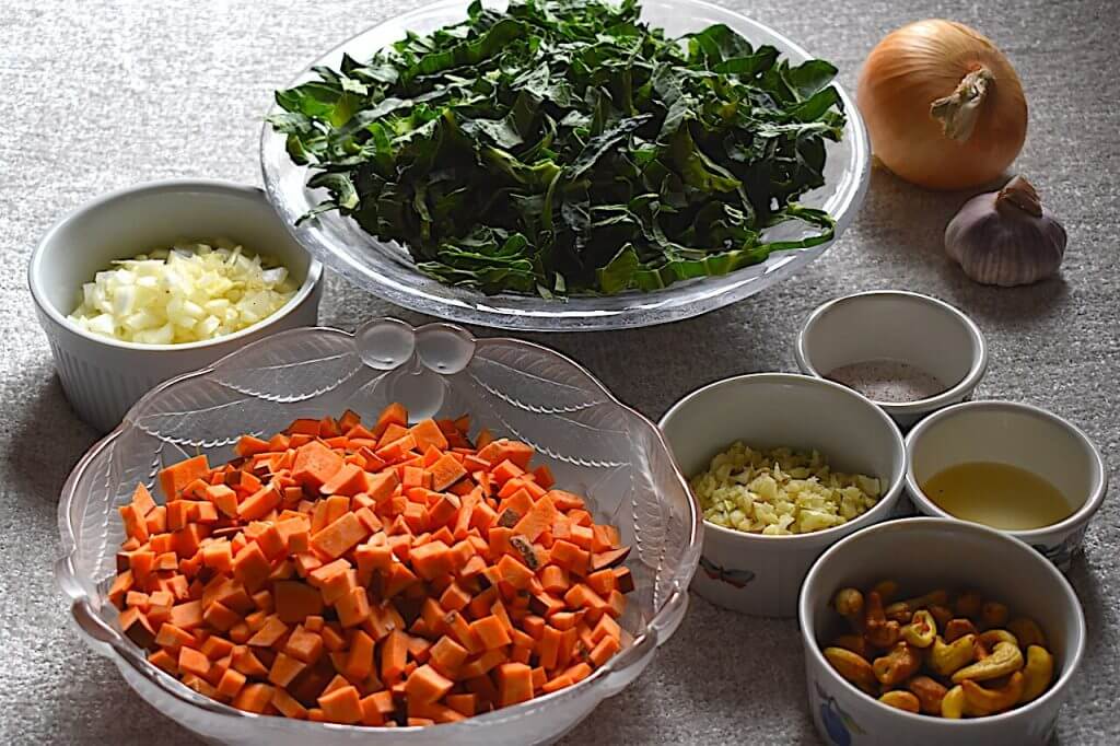 Collard Yam Soup - Easy Cooking for your Bones