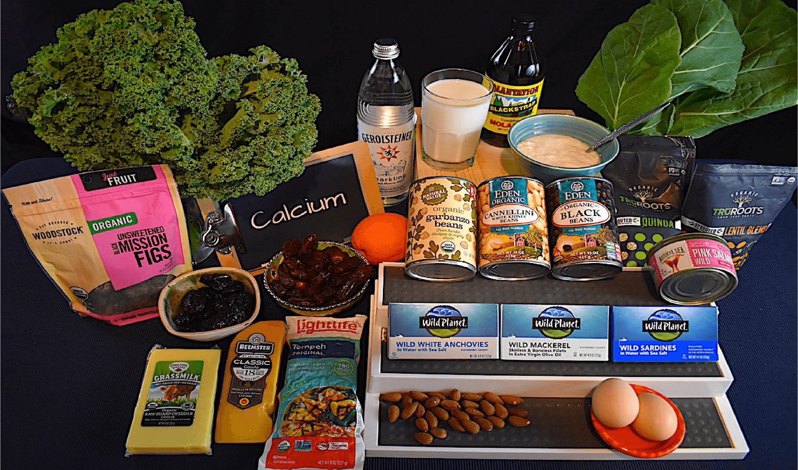 Ingredients for recipe organic