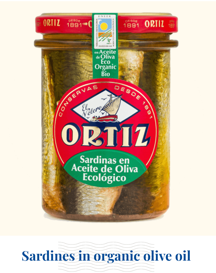 Delicious Sardines in Organic Olive Oil from Spain